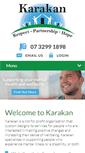 Mobile Screenshot of karakan.com.au